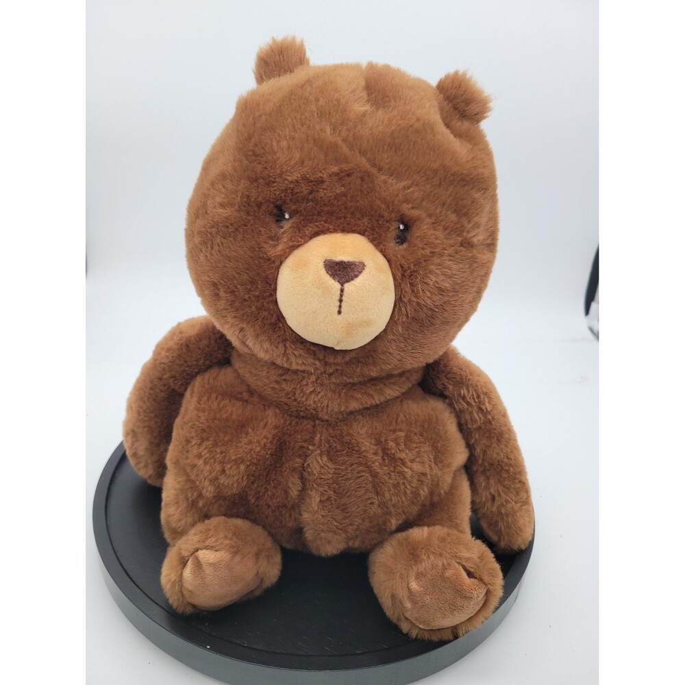 Giggle Scape Target Brown Teddy Bear Plush Stuffed Animal 2024 Embroidered Eyes